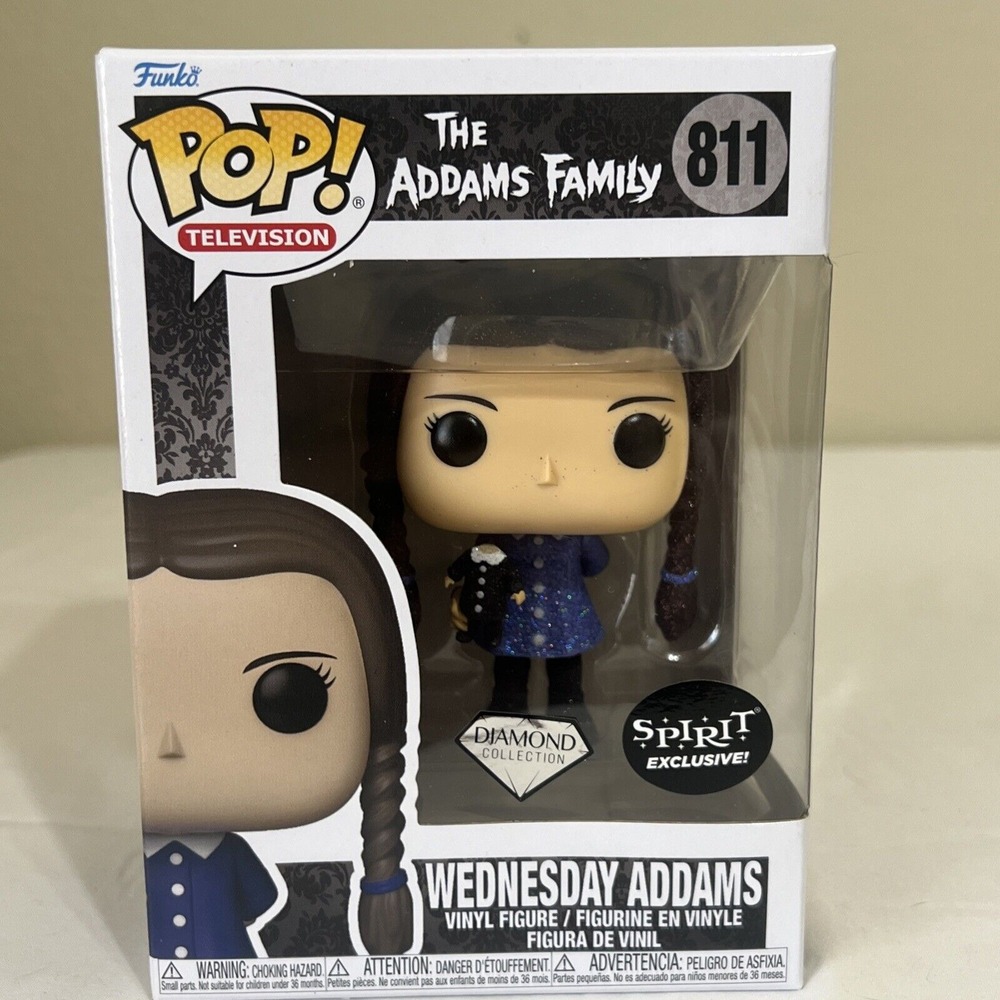 Funko Pop!:‎ Wednesday Addams #811 (Diamond Collection) (Spirit Exclusive)